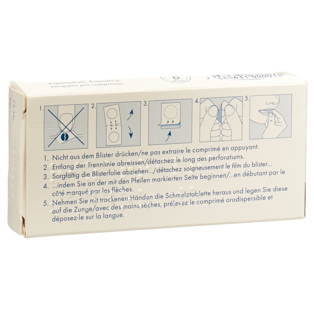RIZATRIPTAN Sandoz cpr orodisp 5 mg 6 pce