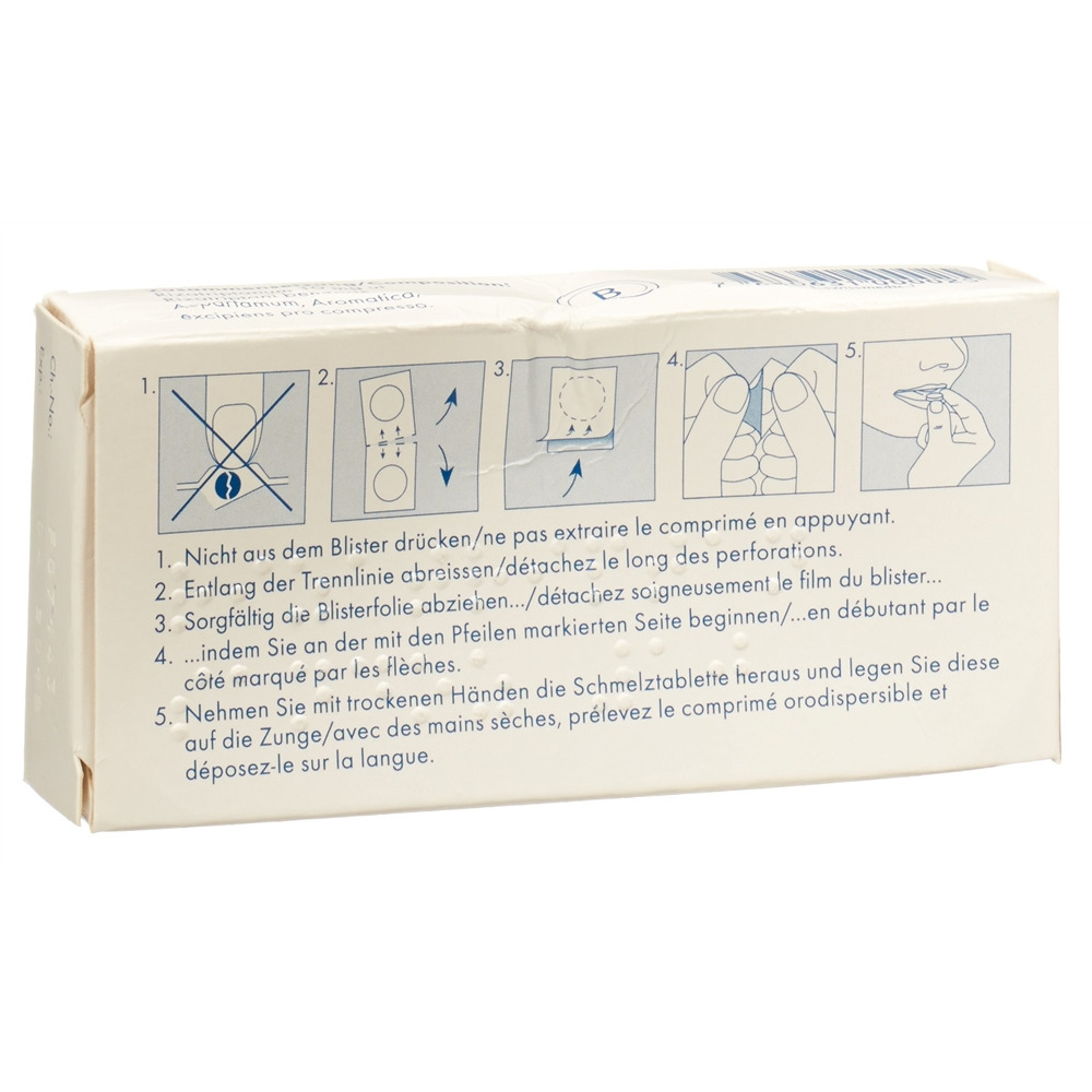 RIZATRIPTAN Sandoz cpr orodisp 10 mg 3 pce