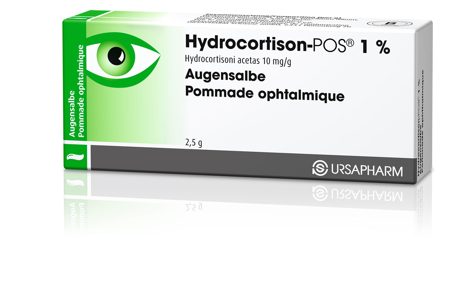 HYDROCORTISON-POS ong opht 1 % tb 2.5 g