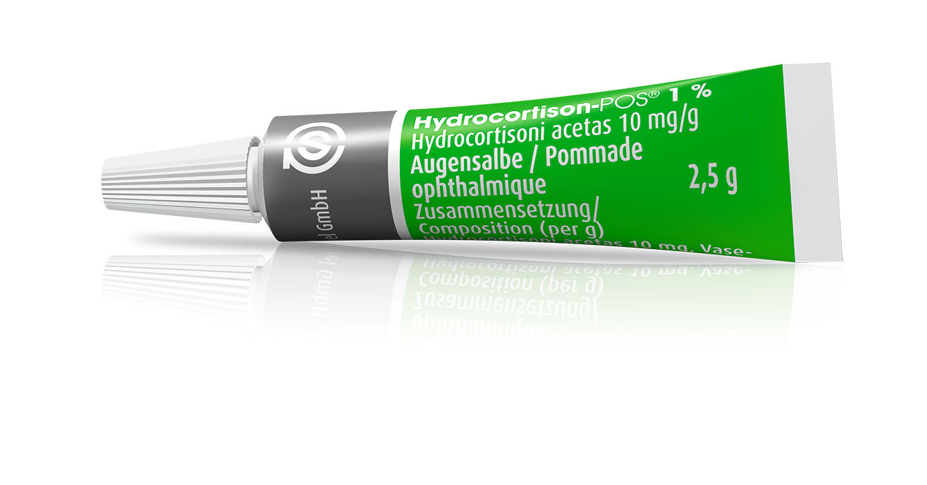 HYDROCORTISON-POS ong opht 1 % tb 2.5 g