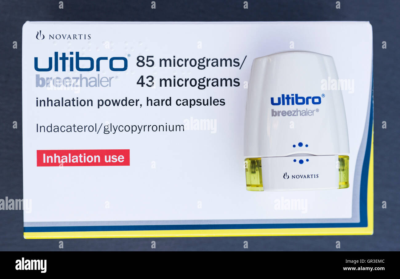 Ultibro Breezhaler 110/50, Hartkapseln mit Pulver zur Inhalation
