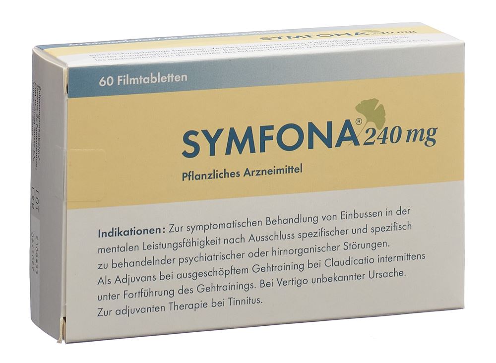 Symfona 240 mg, comprimés pelliculés