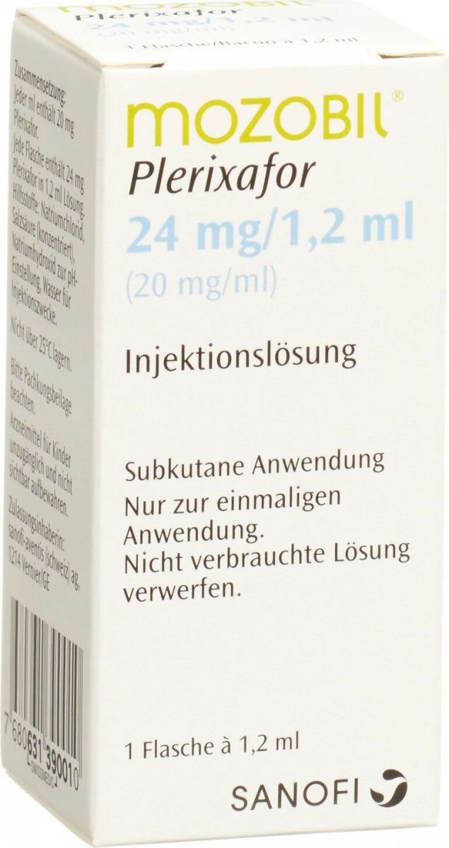 Mozobil 20mg/mL, solution injectable