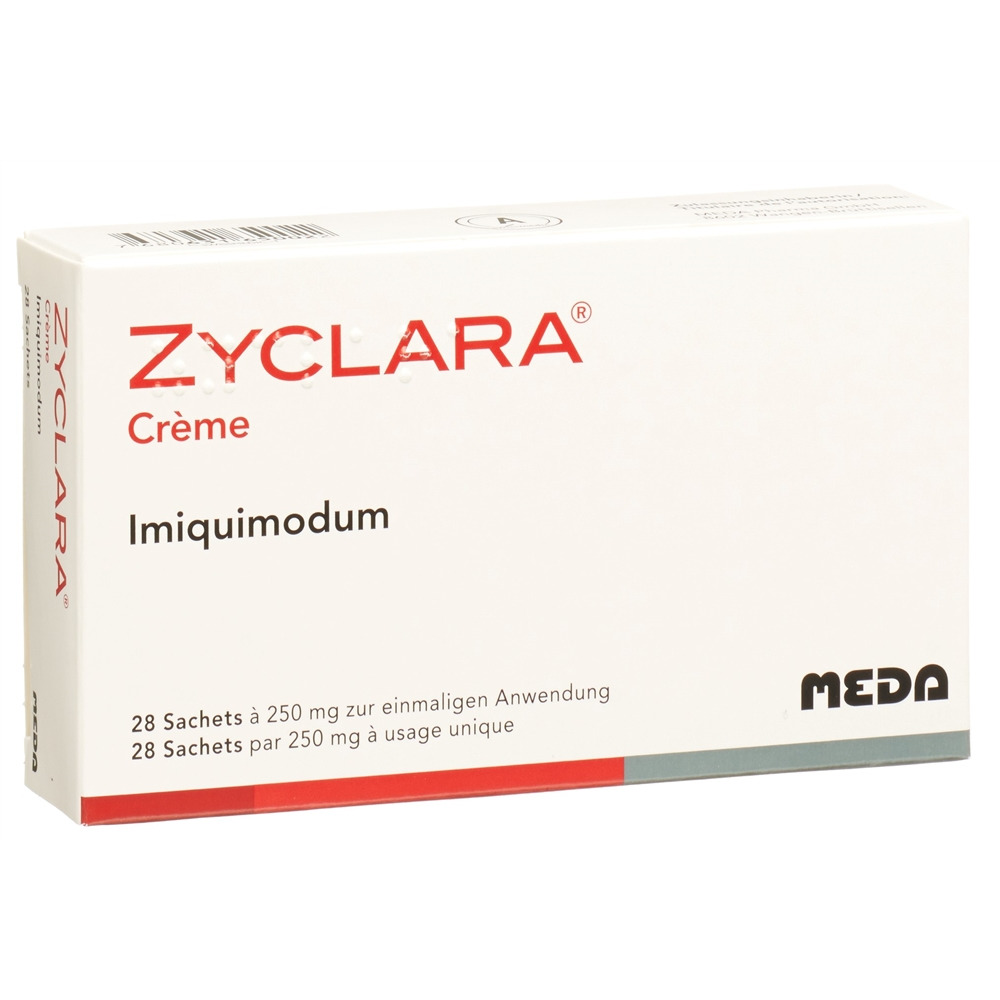 Zyclara, Crème