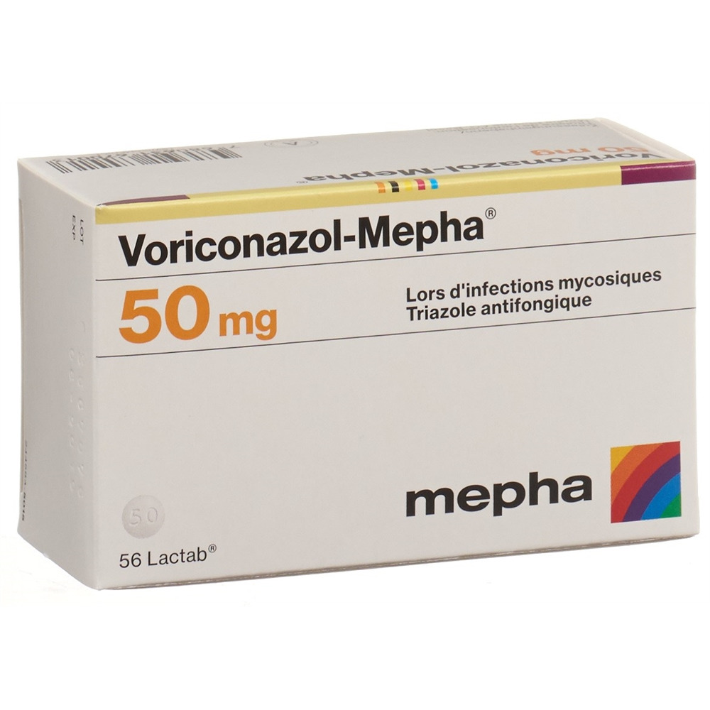 VORICONAZOL Mepha Lactab 200 mg 28 pce