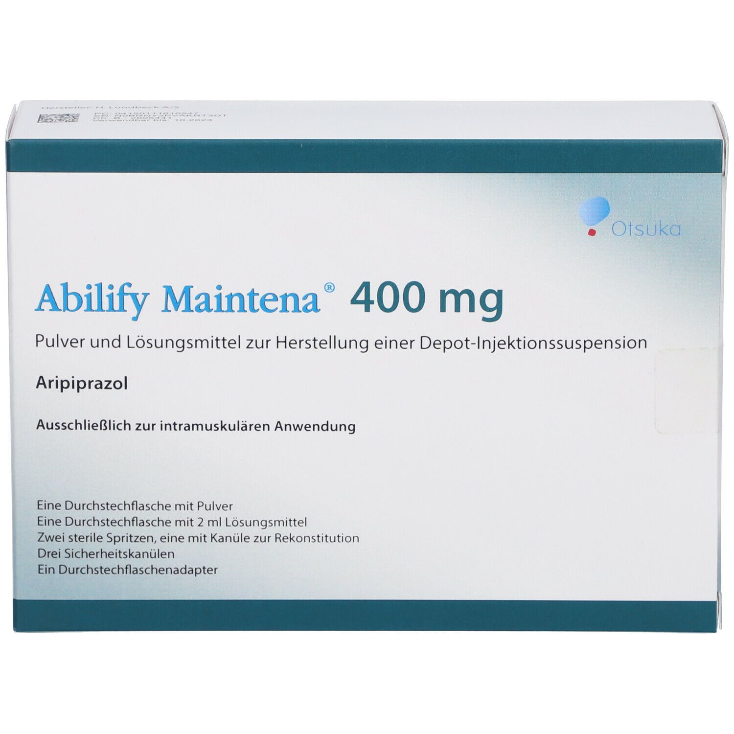 Abilify Maintena 400 mg, Depot-Injektionssuspension