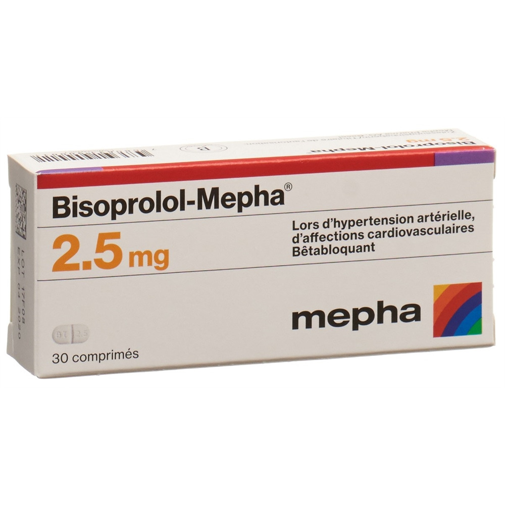 BISOPROLOL Mepha cpr 2.5 mg 30 pce