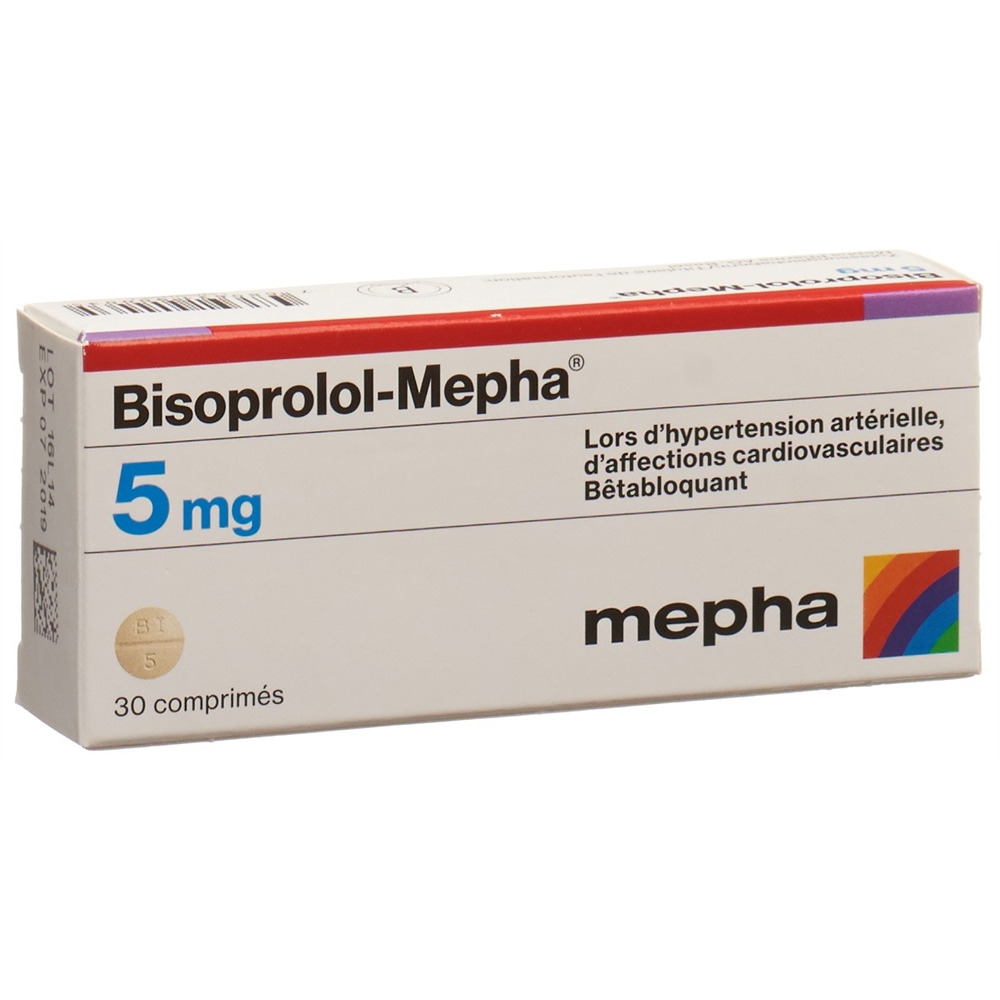 BISOPROLOL Mepha cpr 5 mg 30 pce