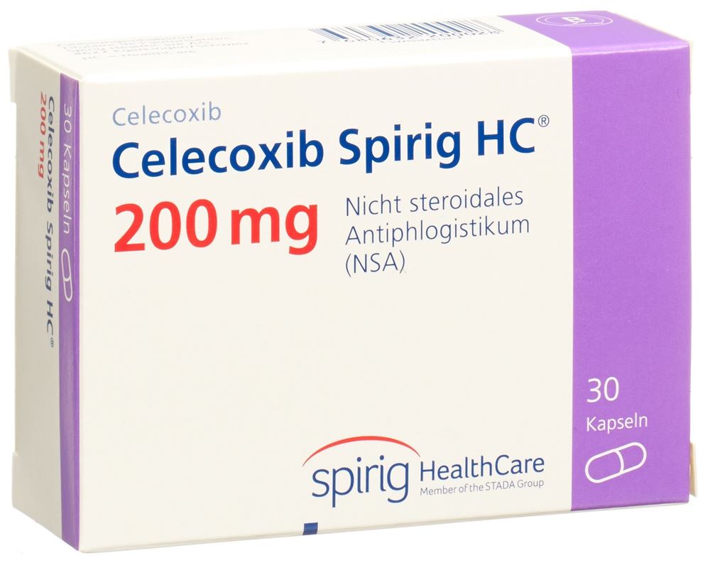 Celecoxib Spirig HC 200 mg, Hartkapseln