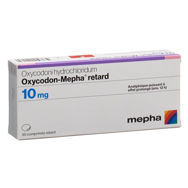 OXYCODON Mepha cpr ret 80 mg 60 pce
