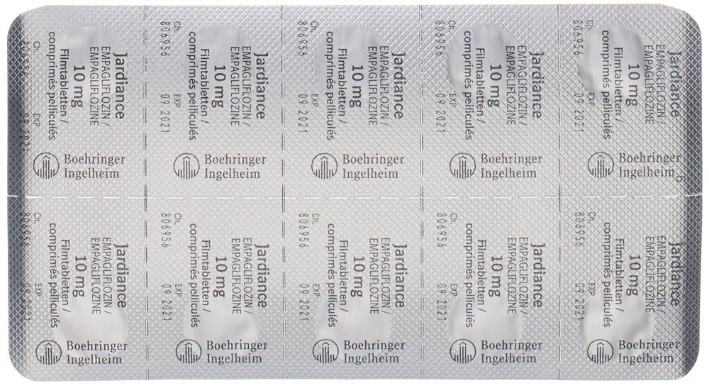 JARDIANCE cpr pell 10 mg 30 pce