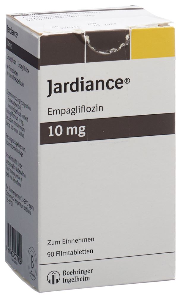 JARDIANCE cpr pell 10 mg 90 pce