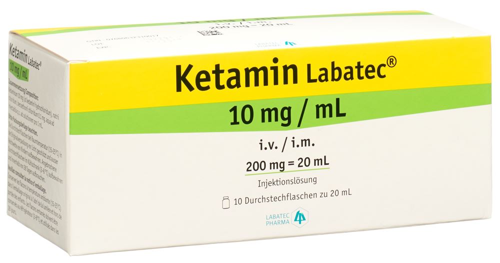 Ketamin Labatec 10 mg/ml, solution injectable / solution à diluer pour perfusion