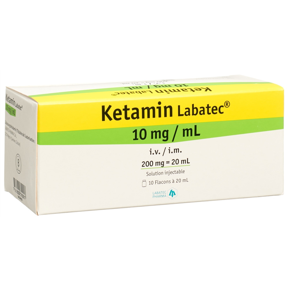 Ketamin Labatec 10 mg/ml, solution injectable / solution à diluer pour perfusion