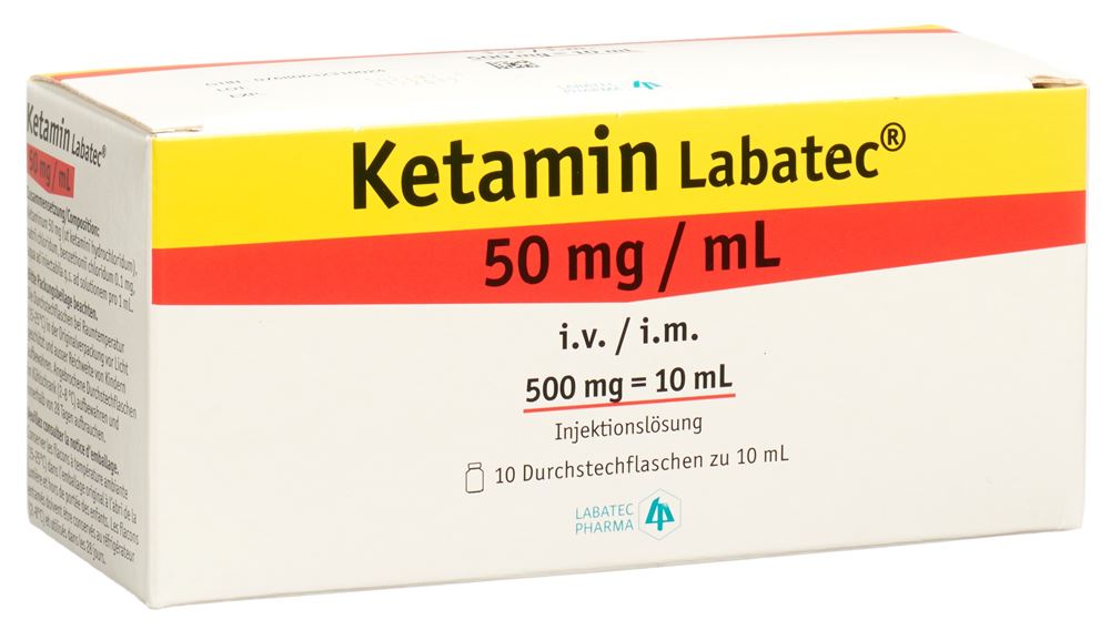 Ketamin Labatec 50 mg/ml, solution injectable / solution à diluer pour perfusion