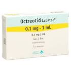 OCTREOTID Labatec sol inj 0.1 mg/ml 5 amp 1 ml