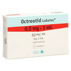 OCTREOTID Labatec sol inj 0.5 mg/ml 5 amp 1 ml