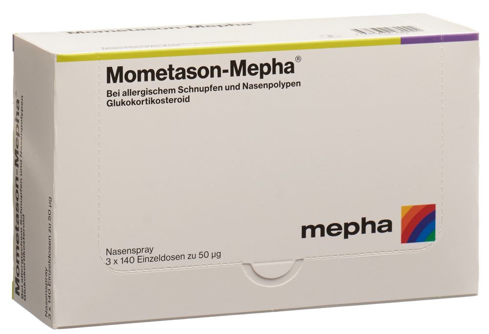 MOMETASON Mepha spray nasal 50 mcg 3 x 140 dos