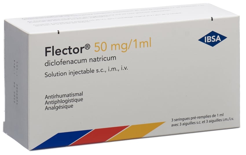 Flector 25 mg, soluzione iniettabile (siringa preriempita)