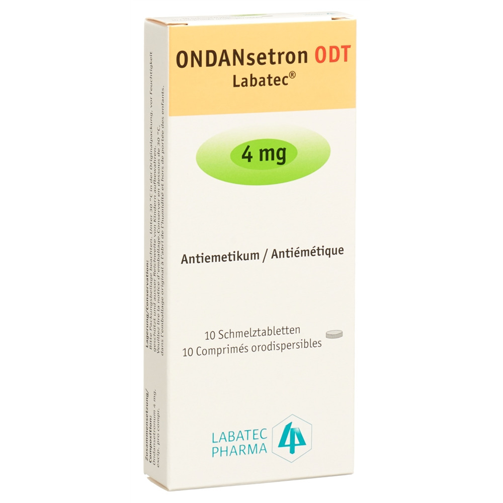 Ondansetron ODT Labatec 4 mg, comprimés orodispersibles