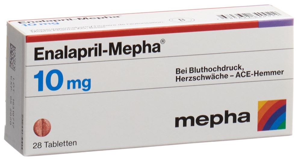 ENALAPRIL Mepha cpr 10 mg 28 pce