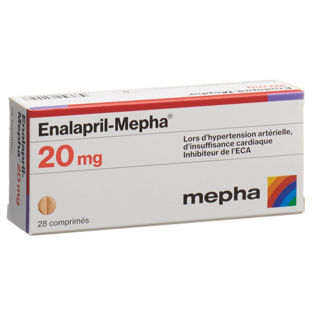 ENALAPRIL Mepha cpr 20 mg 28 pce