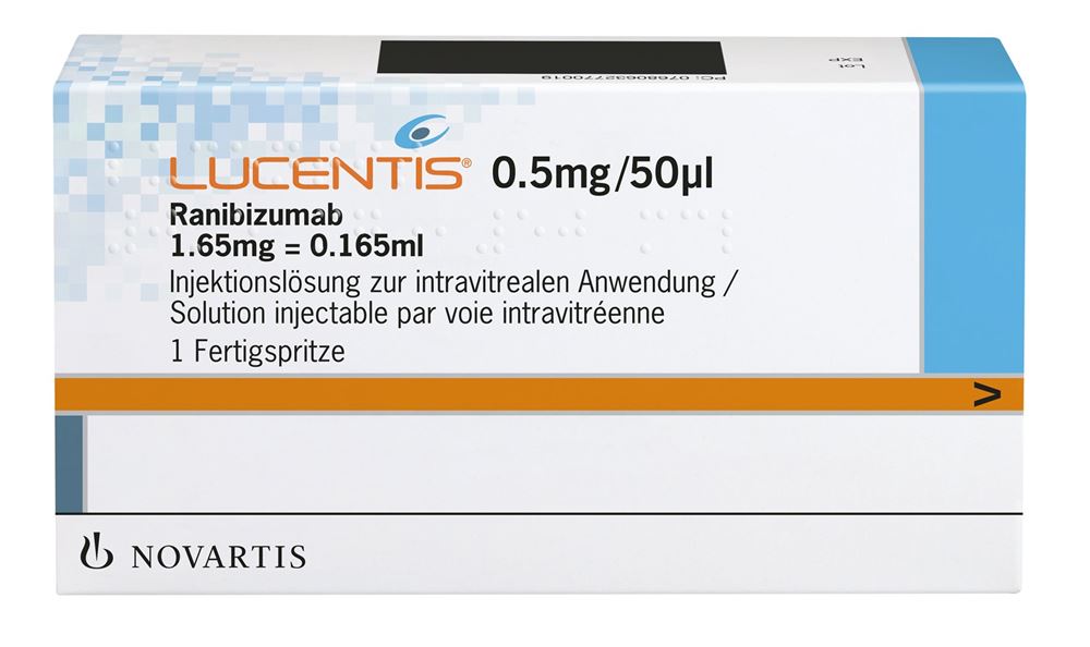 LUCENTIS sol inj 1.65 mg/0.165ml ser pré 0.165 ml