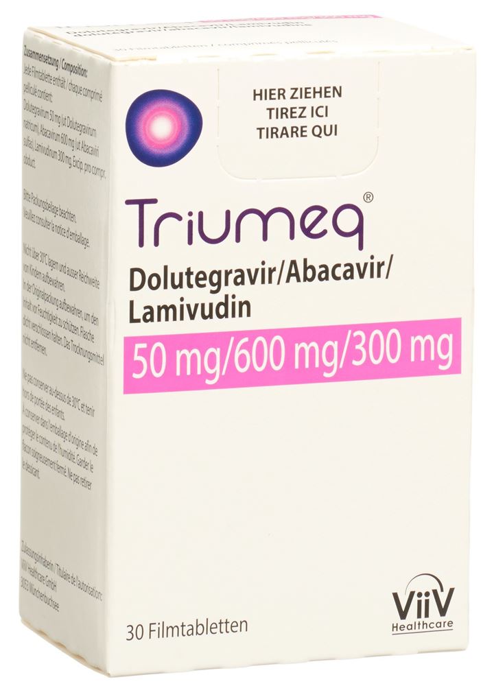 Triumeq, Filmtabletten
