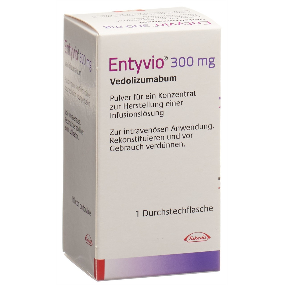 Entyvio, Pulver für ein Konzentrat zur Herstellung einer Infusionslösung