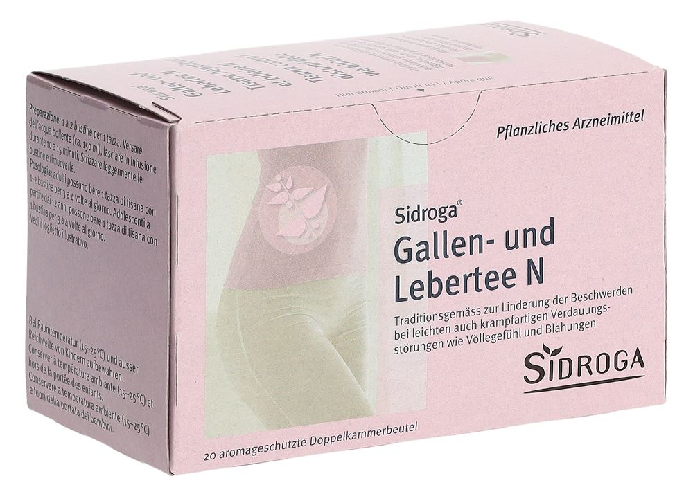 Sidroga Gallen- und Lebertee N, Arzneitee