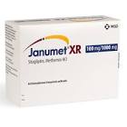 JANUMET XR cpr pell ret 100/1000 mg fl 28 pce
