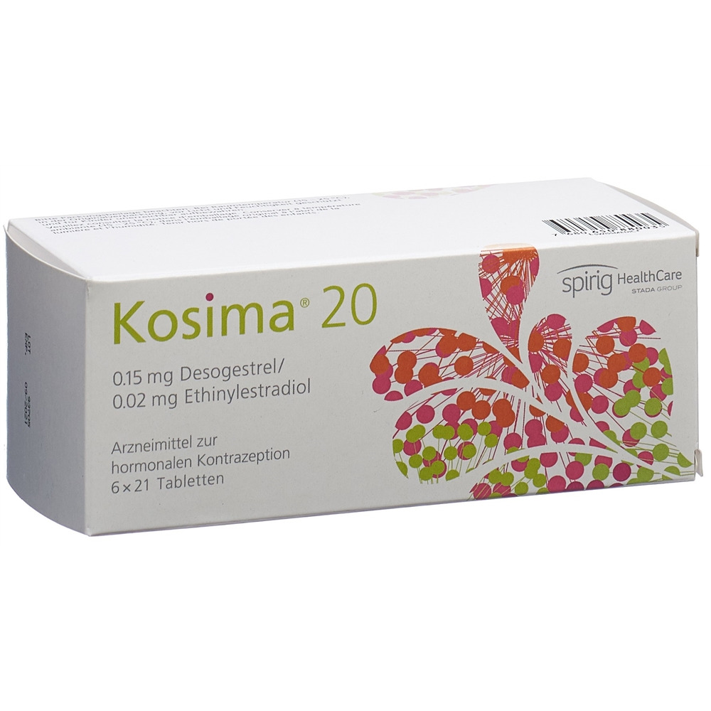 KOSIMA 20 cpr 6 x 21 pce