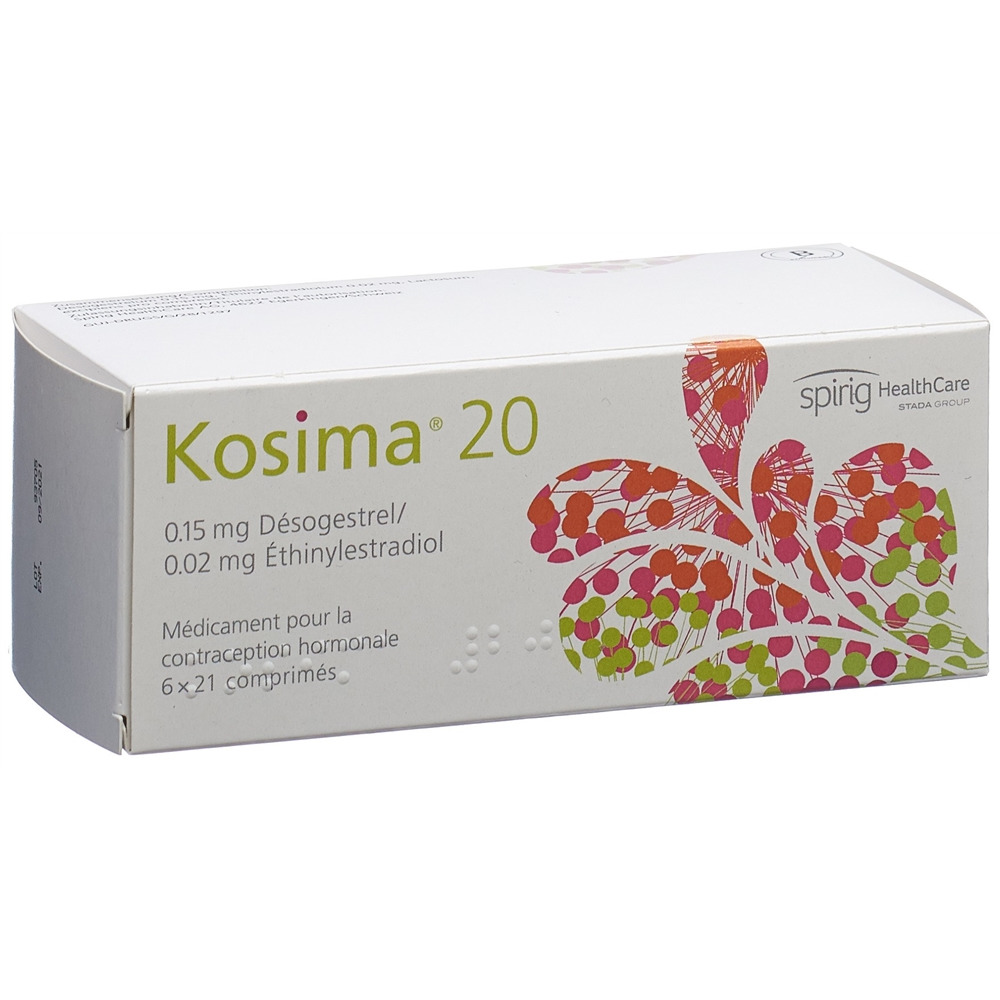KOSIMA 20 cpr 6 x 21 pce