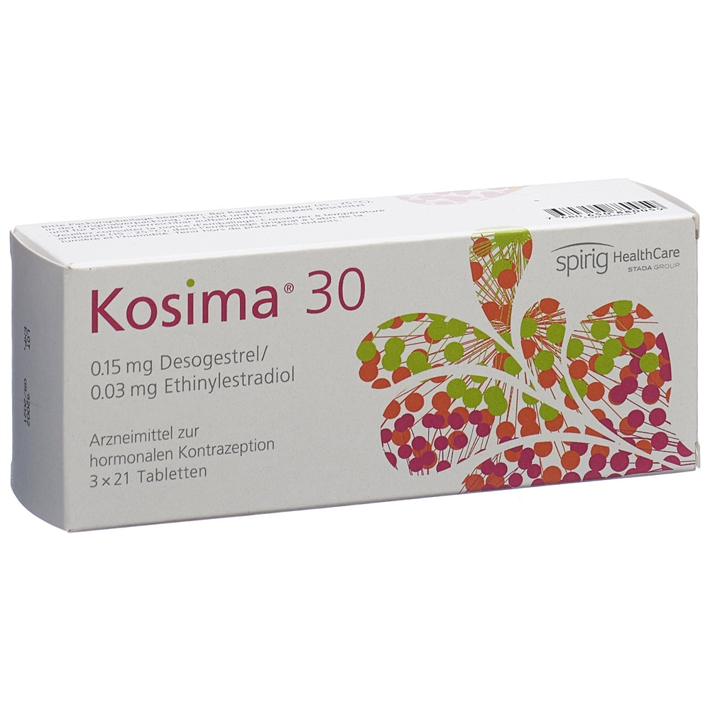 Kosima 30, Tabletten