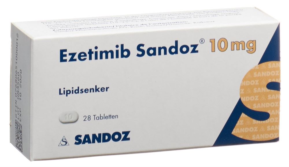 EZETIMIBE Sandoz cpr 10 mg 28 pce