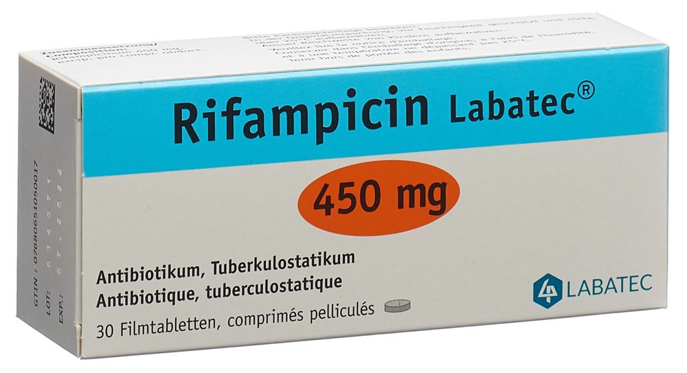 RIFAMPICIN Labatec cpr pell 450 mg 30 pce