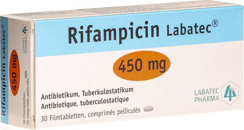 Rifampicin Labatec 450 mg, comprimés pelliculés