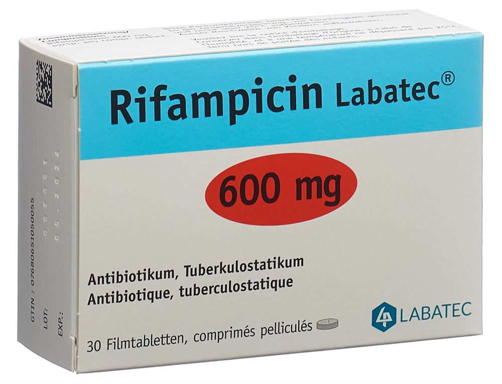 RIFAMPICIN Labatec cpr pell 600 mg 30 pce