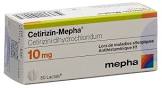 CETIRIZIN Mepha Lactab 10 mg 50 pce