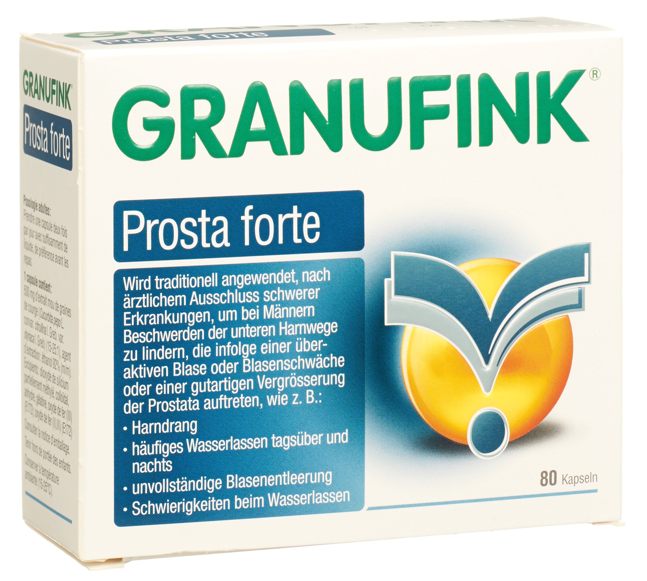 GRANUFINK Prosta forte caps 80 pce