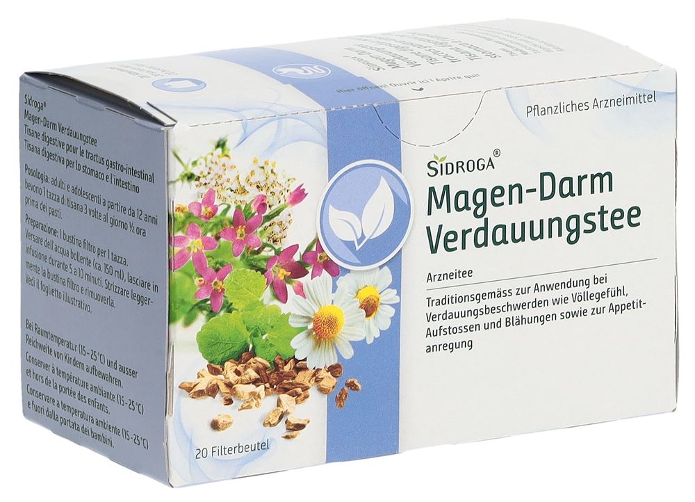 Sidroga Magen-Darm Verdauungstee, Arzneitee