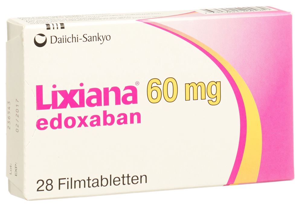 Lixiana 60 mg, Filmtabletten