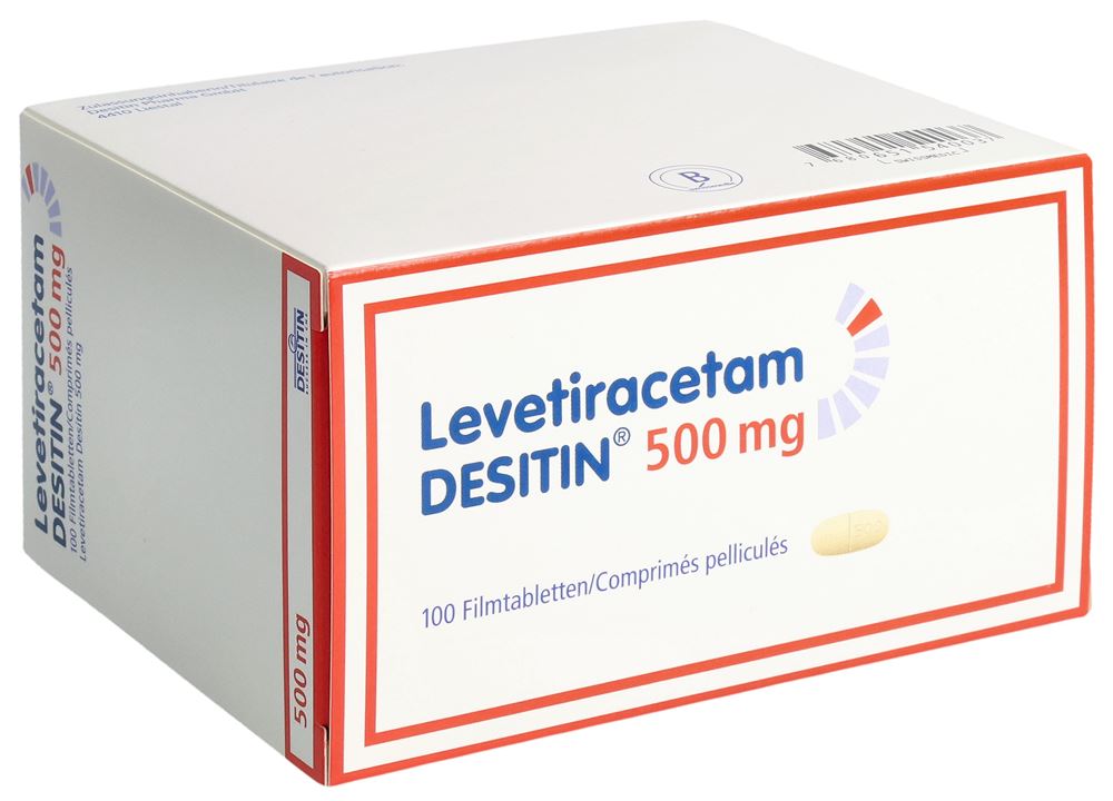 Levetiracetam Desitin 500 mg, Filmtabletten