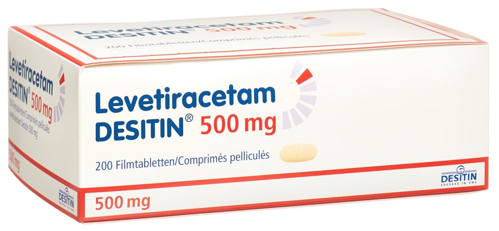 Levetiracetam Desitin 500 mg, Filmtabletten