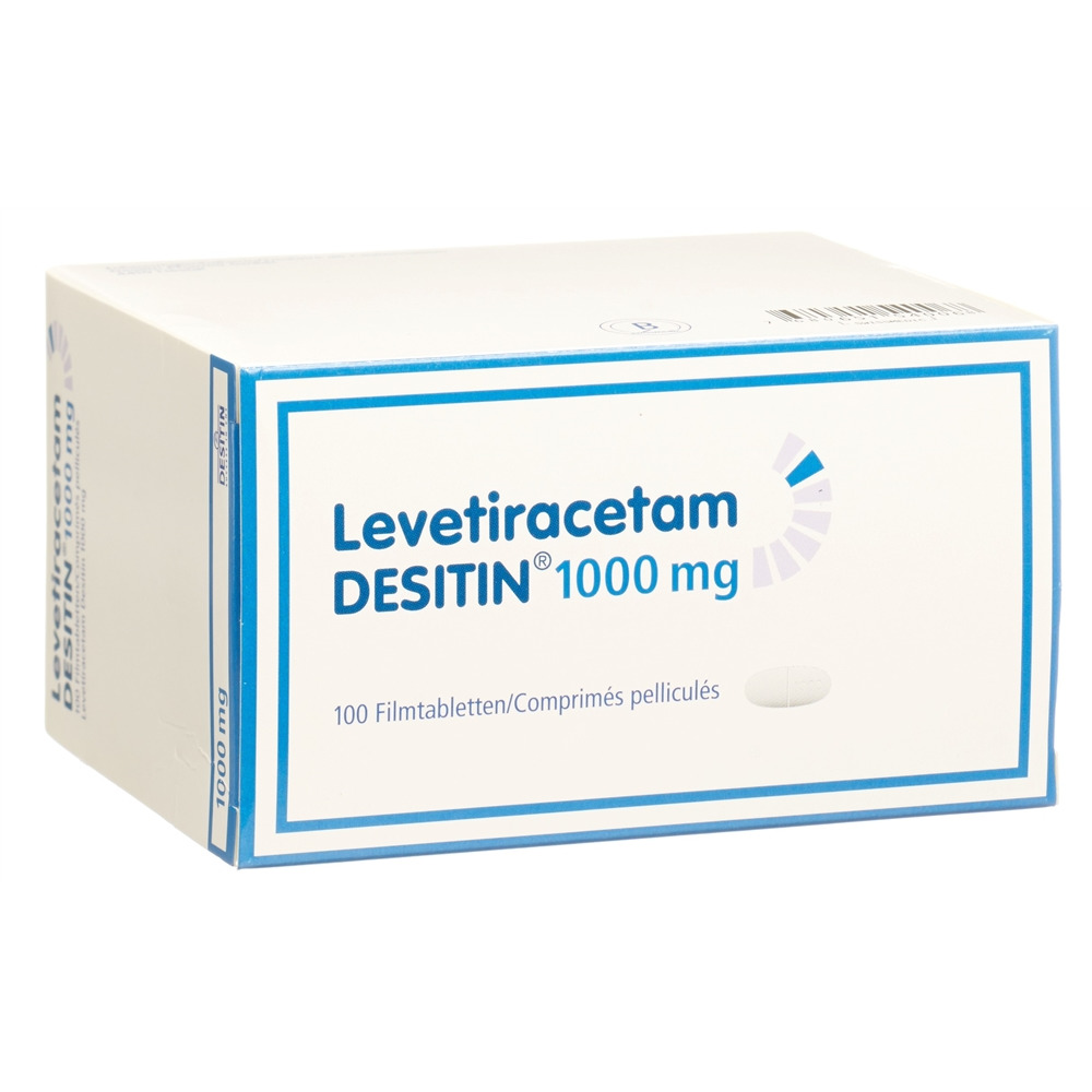 LEVETIRACETAM DESITIN cpr pell 1000 mg 100 pce