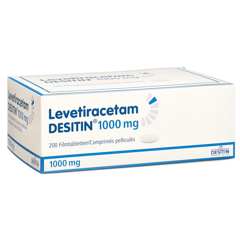 LEVETIRACETAM DESITIN cpr pell 1000 mg 200 pce