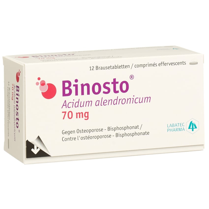 BINOSTO cpr eff 70 mg sach 4 pce