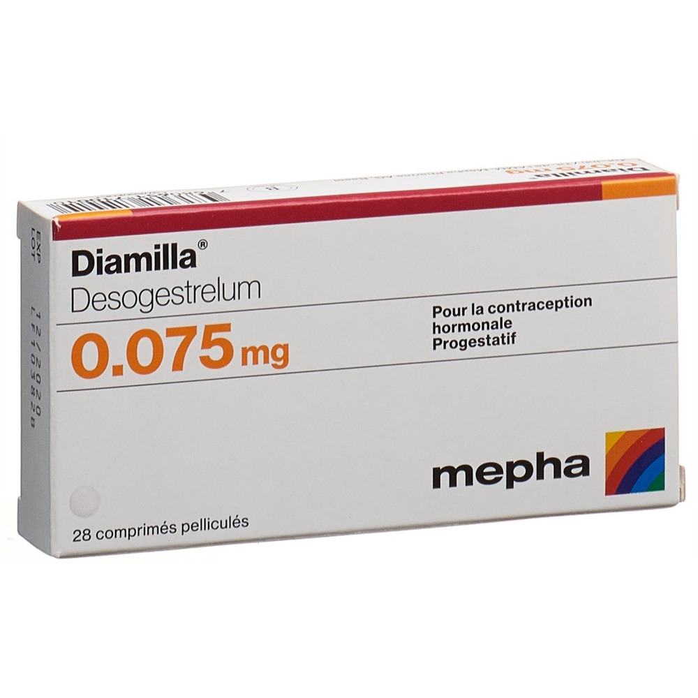 DIAMILLA cpr pell 0.075 mg 28 pce