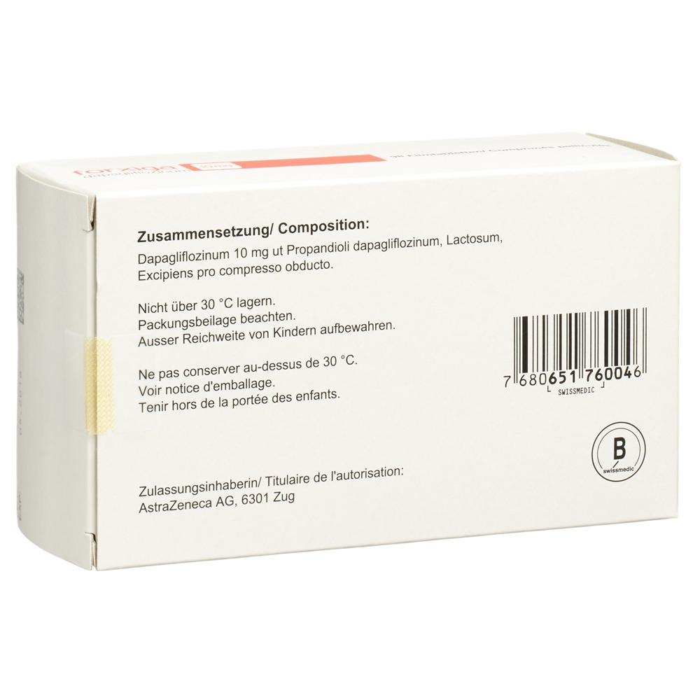 Forxiga 10 mg, Filmtabletten