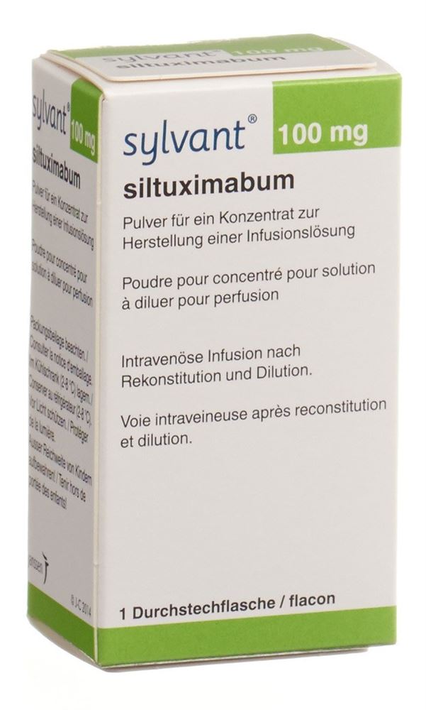 SYLVANT 100 mg subst sèche flac perf 1 pce